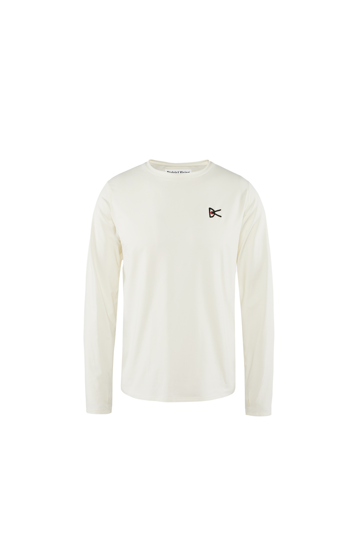 Lightweight Long Sleeve Tee, Lunar White – District Vision