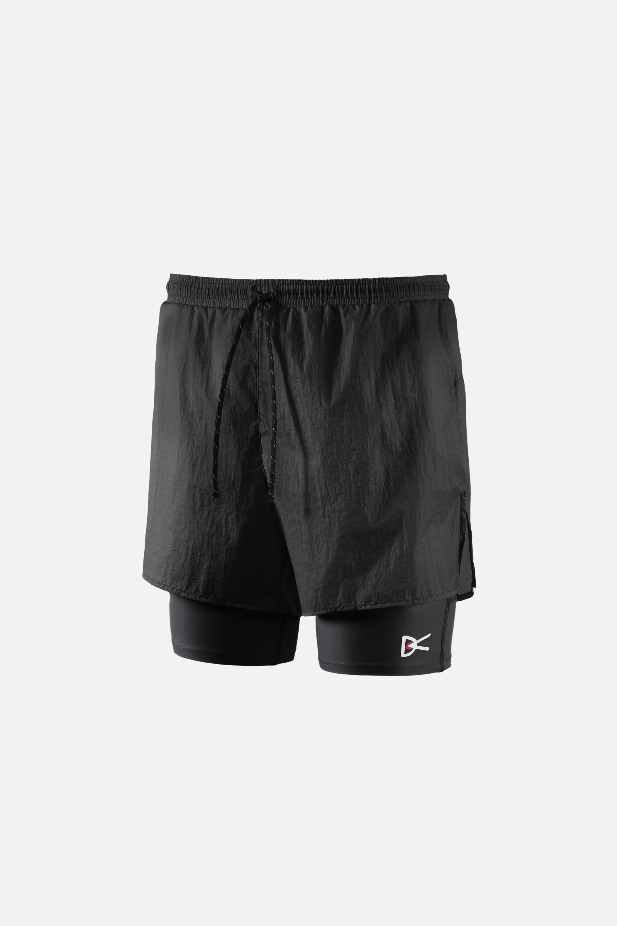 THUNDER STRIPES ADJUSTABLE SHORT クロ　Mサイズ Ripstop Layered Trail Shorts, Black – District Vision