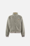 Reverse High Loft Fleece, Light Melange