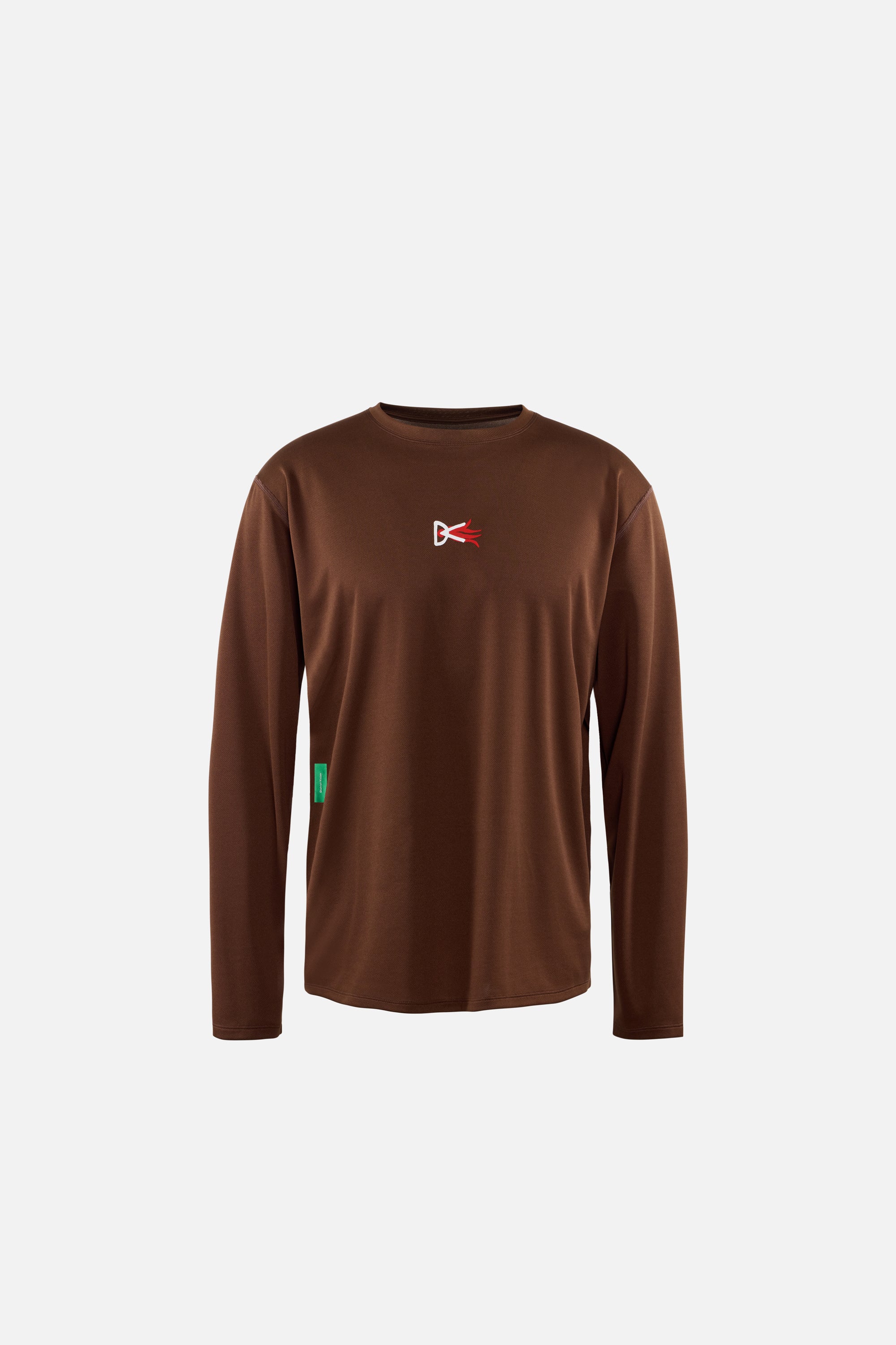 Long Sleeve Boxy Training Tee, Espresso Flame – District Vision