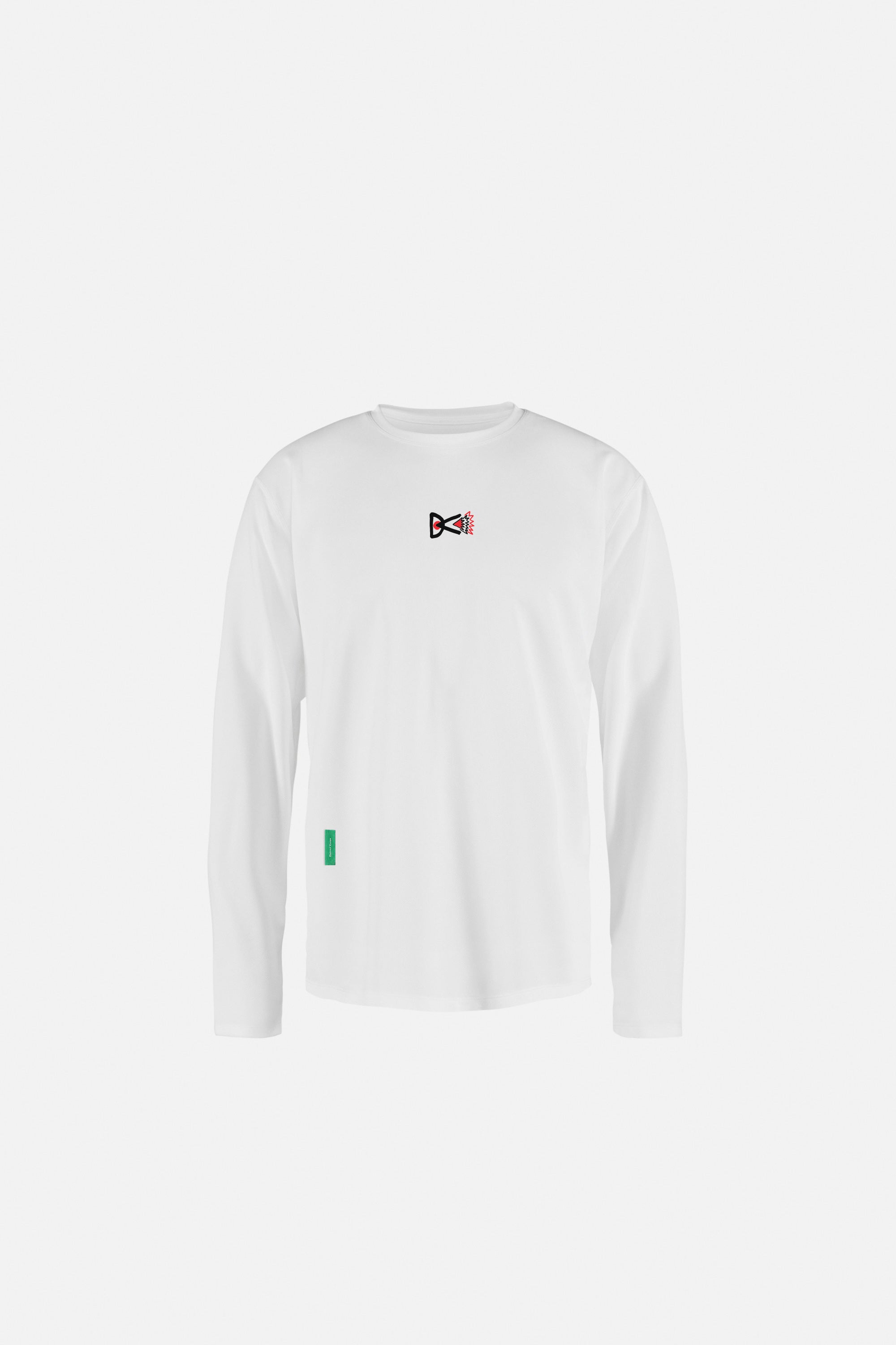 Long Sleeve Boxy Training Tee, White – District Vision