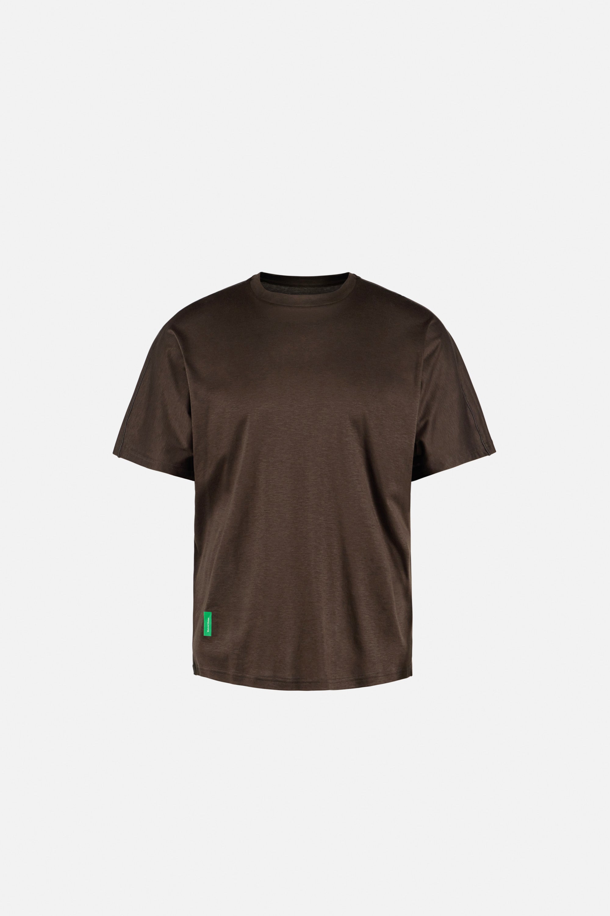 chiiiibag　DolmanSleeveDungareeShirt Dolman Short Sleeve Tee, Deep Brown – District Vision