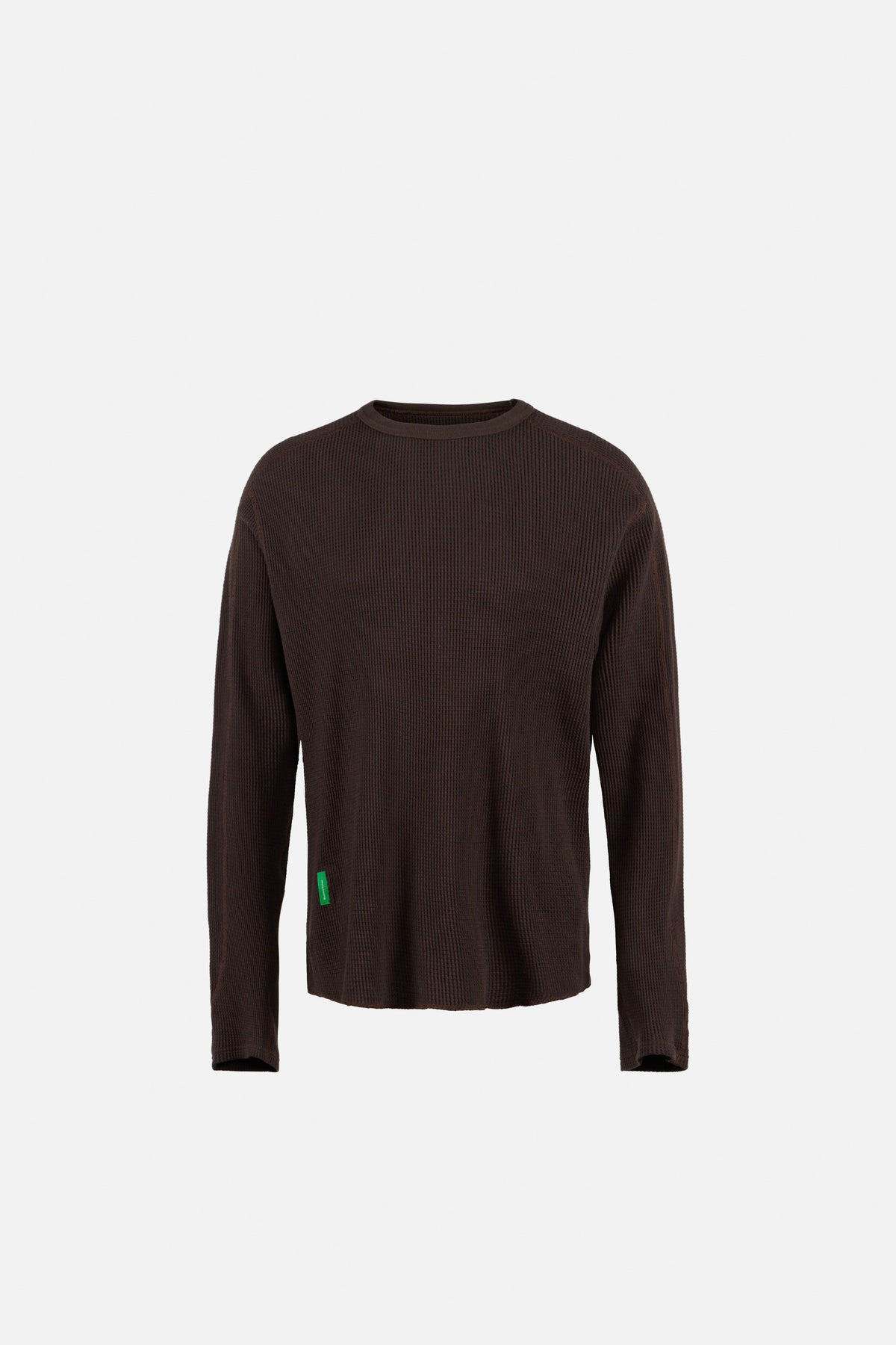Long Sleeve Waffle Tee, Umber – District Vision