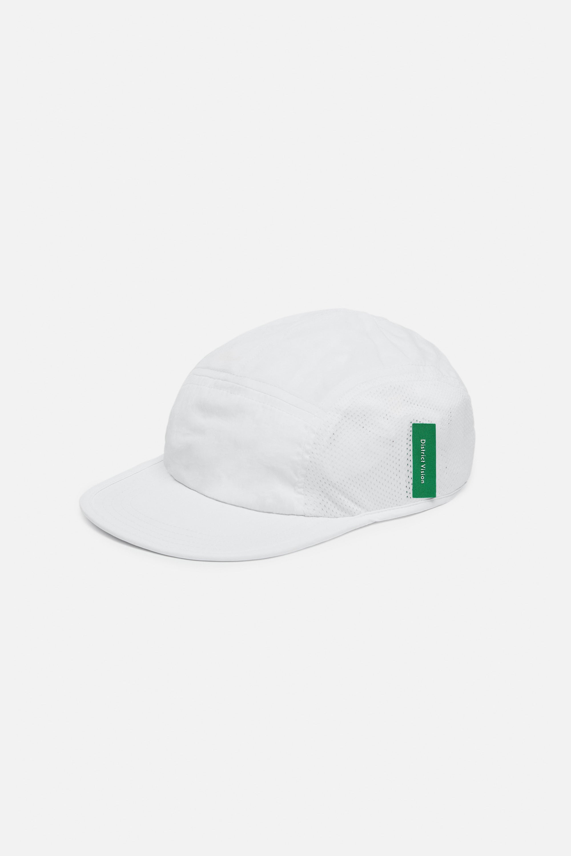 Performance Paneled Mesh Hat, White – District Vision