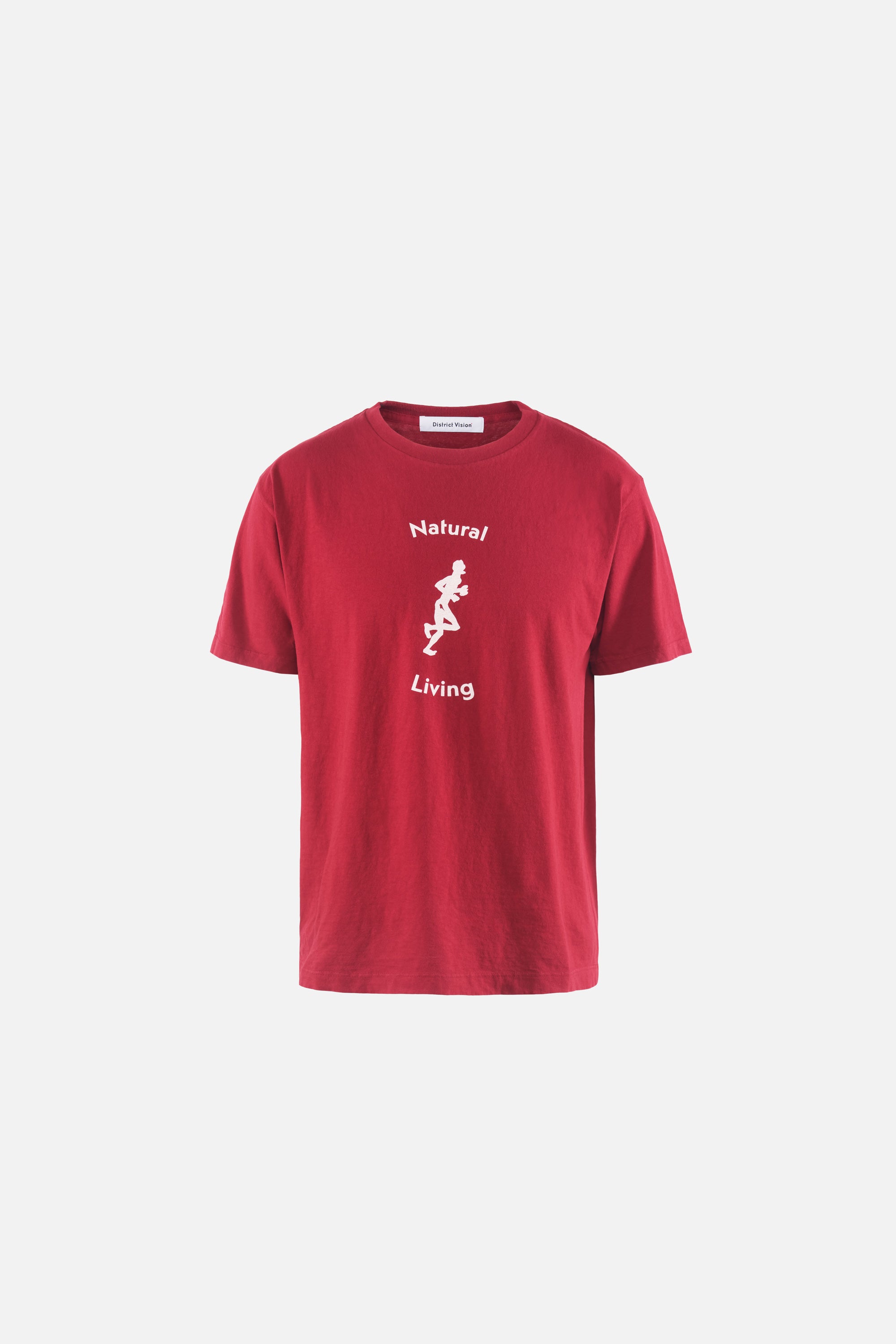 California Cotton Tee, Red Living – District Vision