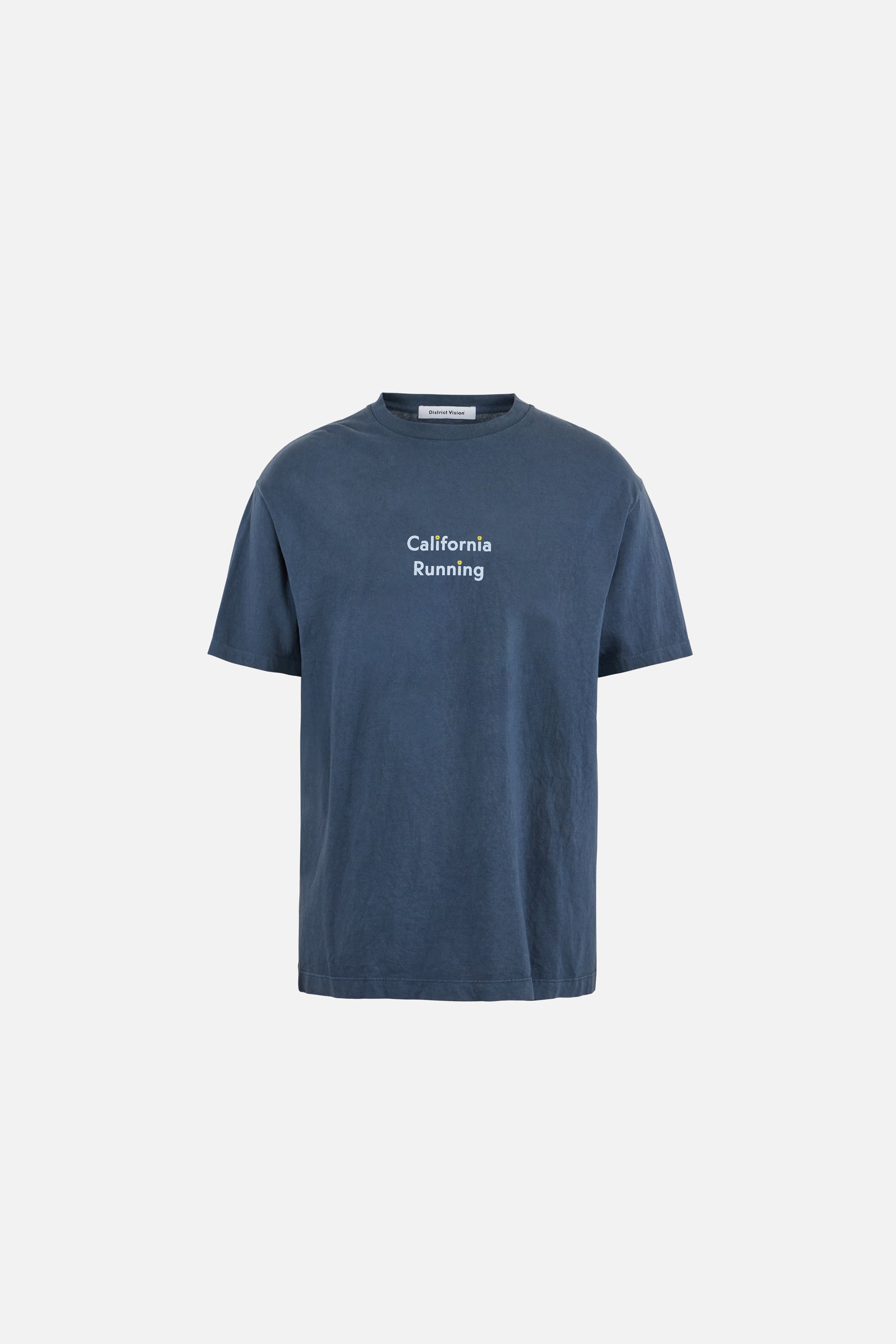 California Cotton Tee, Wave Runner Warm Blue – District Vision