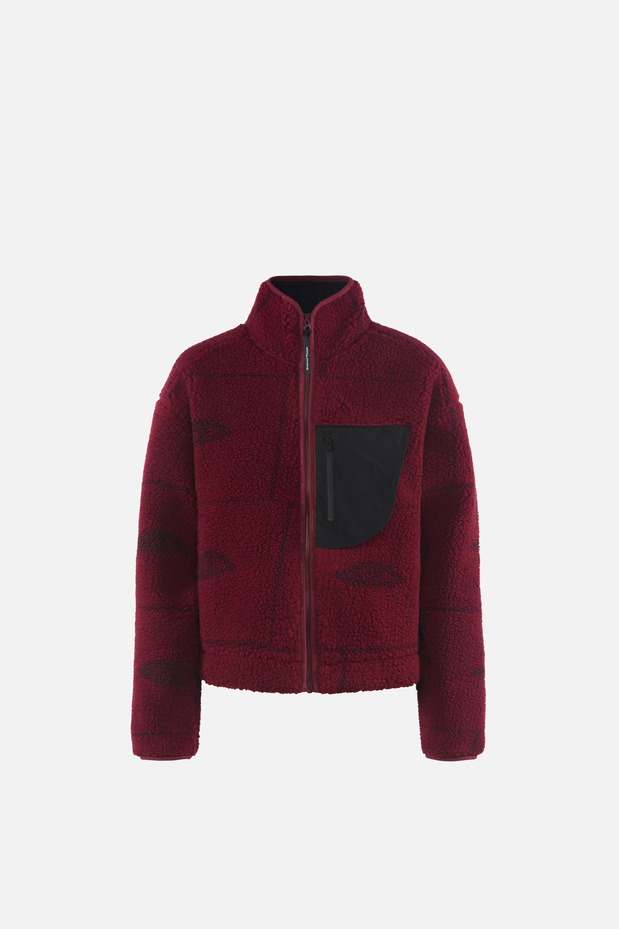 Cropped Pile Fleece, Hollow Visions – District Vision