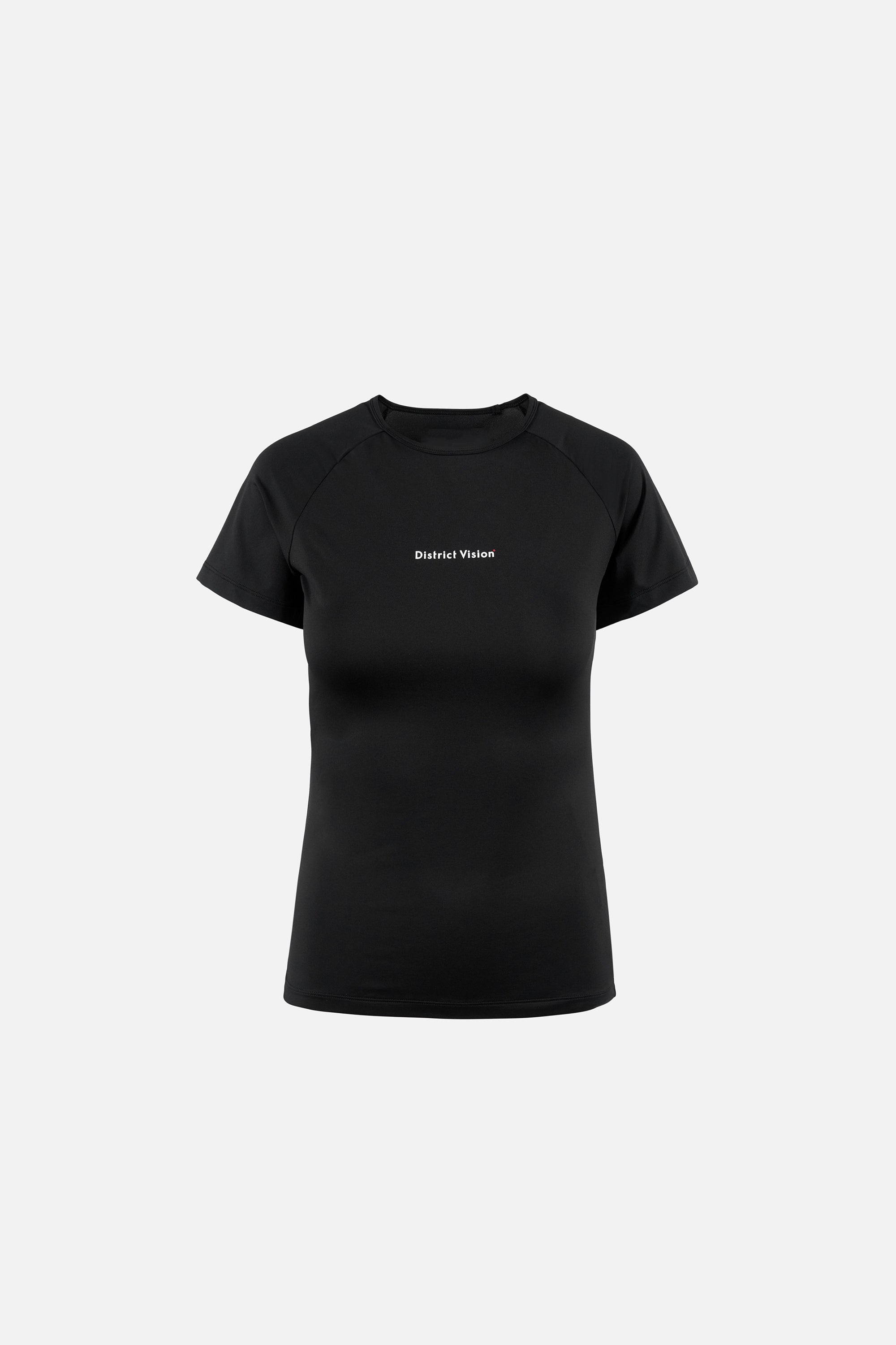 DISTRICT VISION シングレット タンクトップ　L Aloe Short Sleeve Fitted Tee, Black – District Vision
