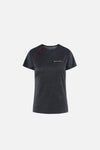 Merino Short Sleeve Fitted Tee, Dark Heather