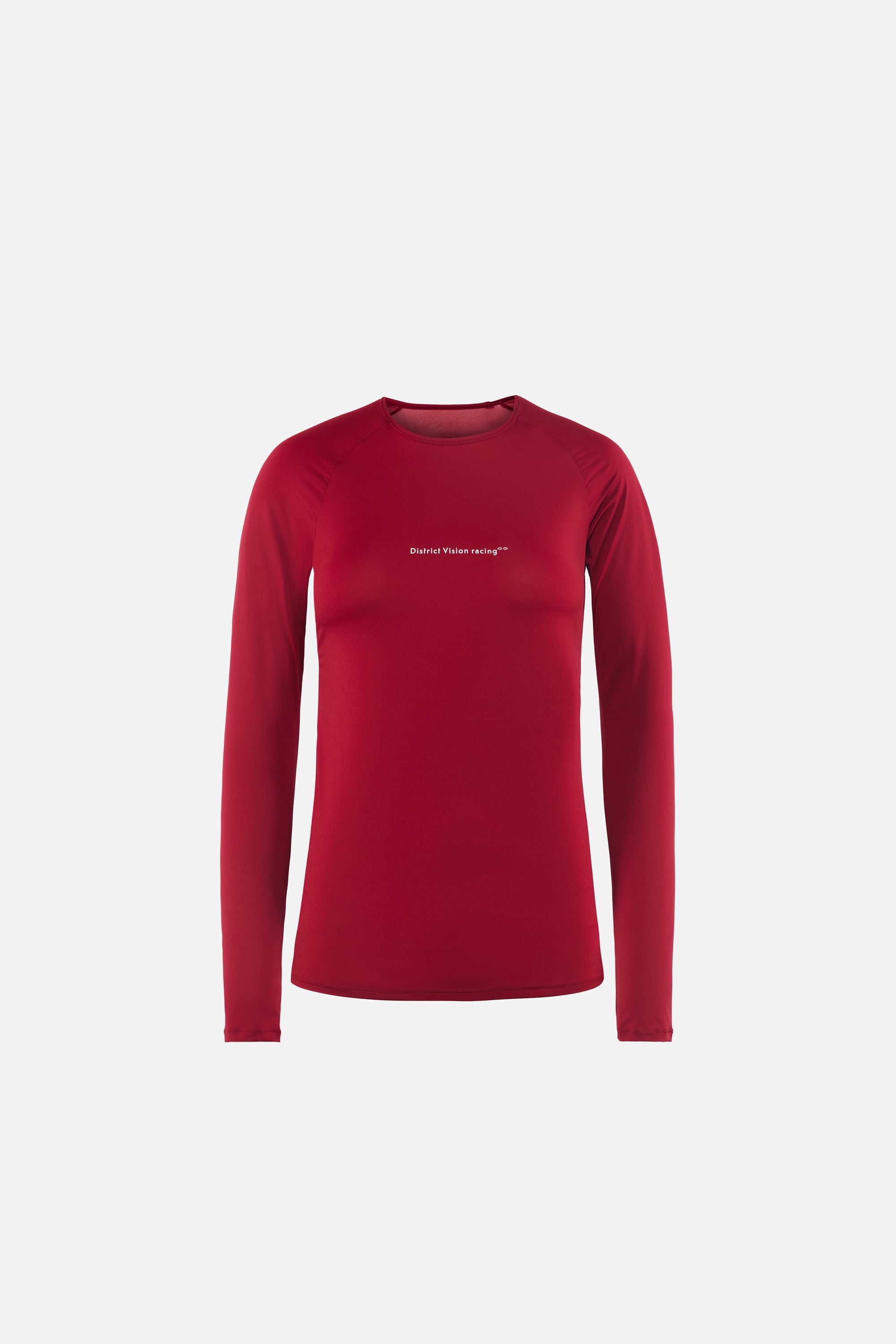 Ultralight Aloe Long Sleeve Fitted Tee, Cardinal – District Vision