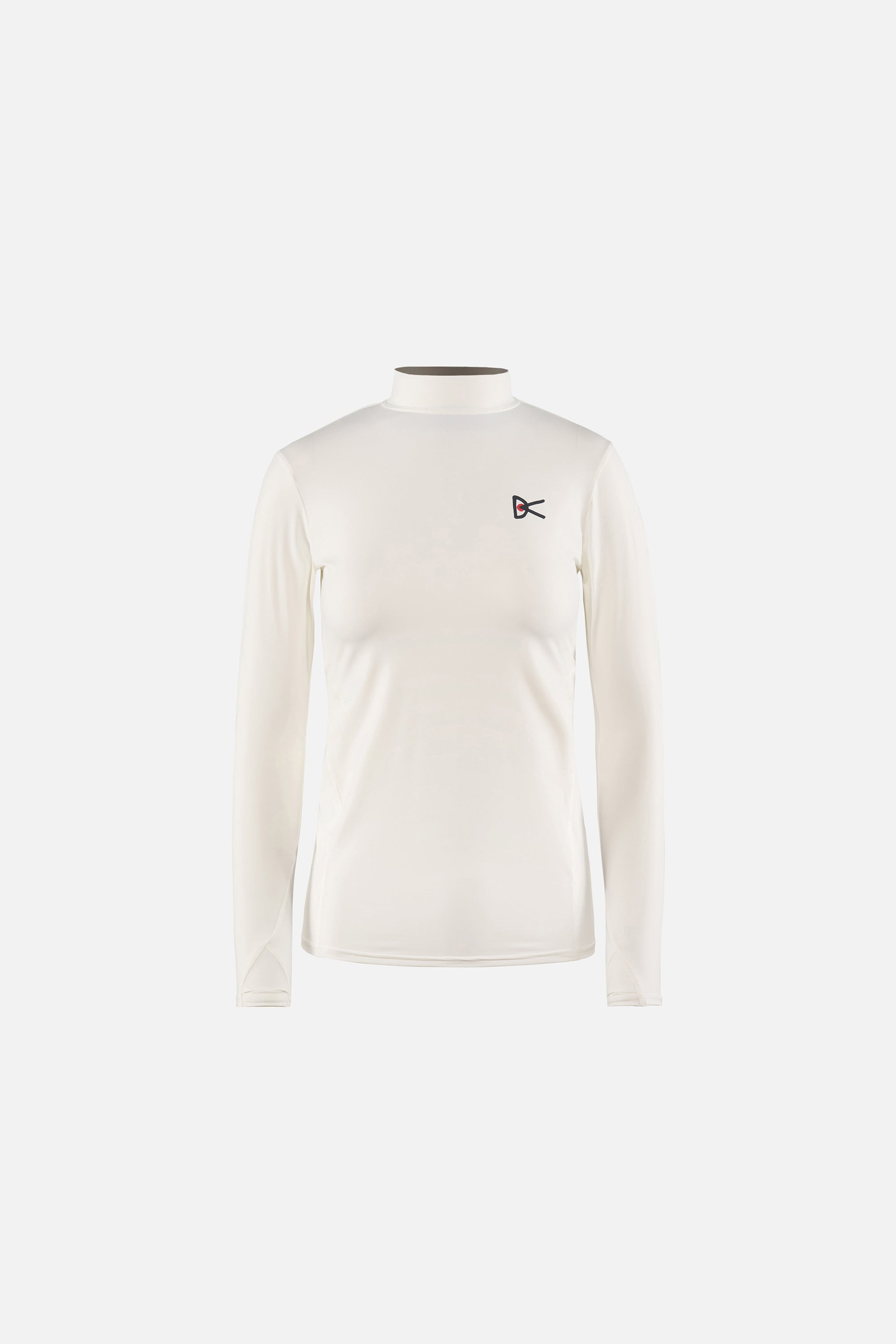 Paneled Long Sleeve Mock Tee, Lunar White – District Vision