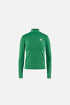 Paneled Long Sleeve Tee, Spring Green