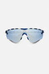 Junya Racer Navy Mosaic, D+ Silver Flash Mirror