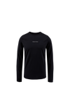 Ultralight Aloe Long Sleeve Tee, Black Wordmark
