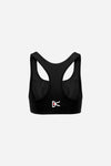 Twin Layer Medium Support Bra, Black