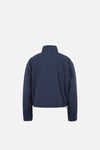 Cropped Recycled DWR Jacket, Midnight