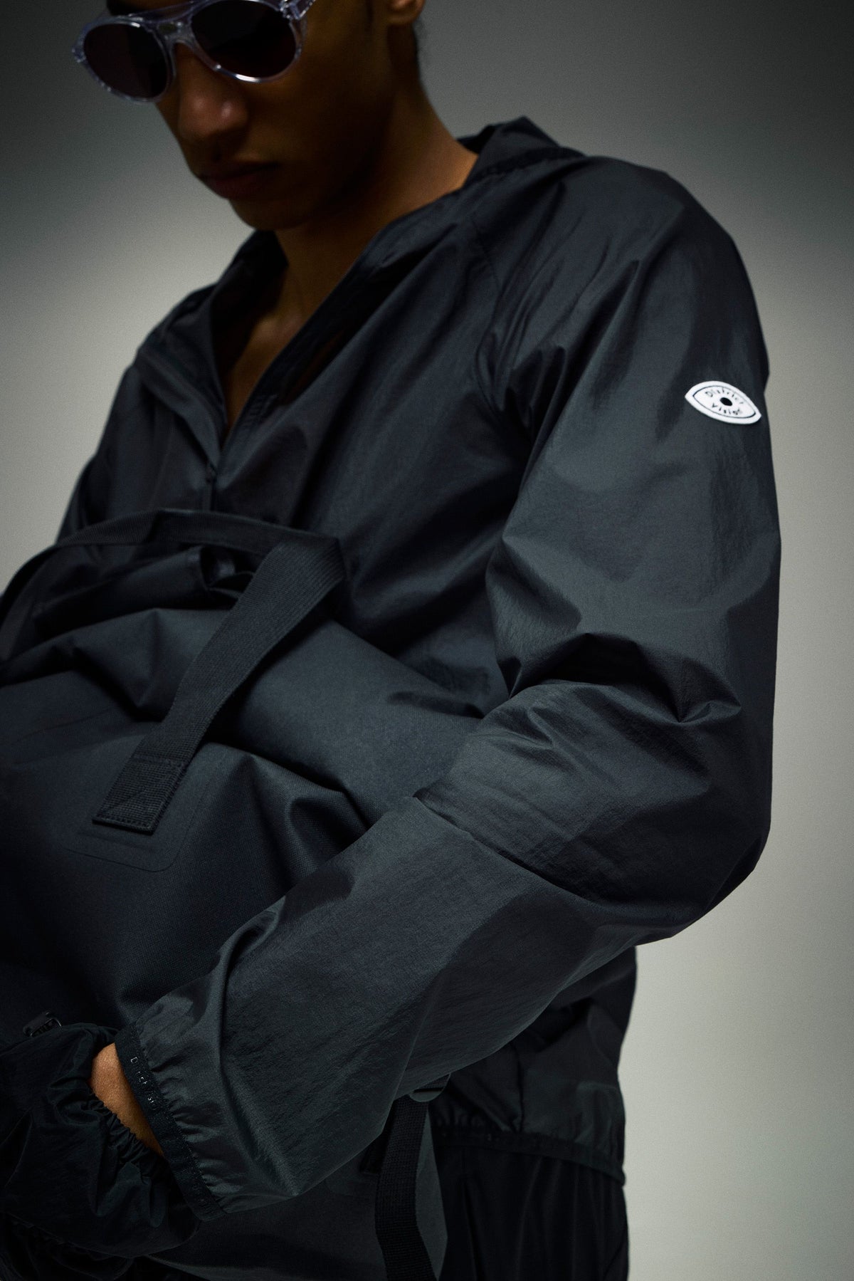 Ultralight DWR Wind Jacket, Black, image 3 of 6