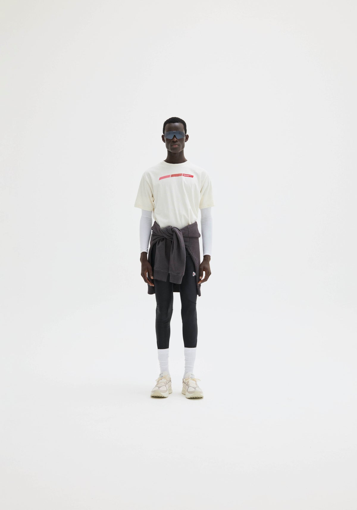 DV + MO.S Cotton Tee, Bone, 이미지 3/5