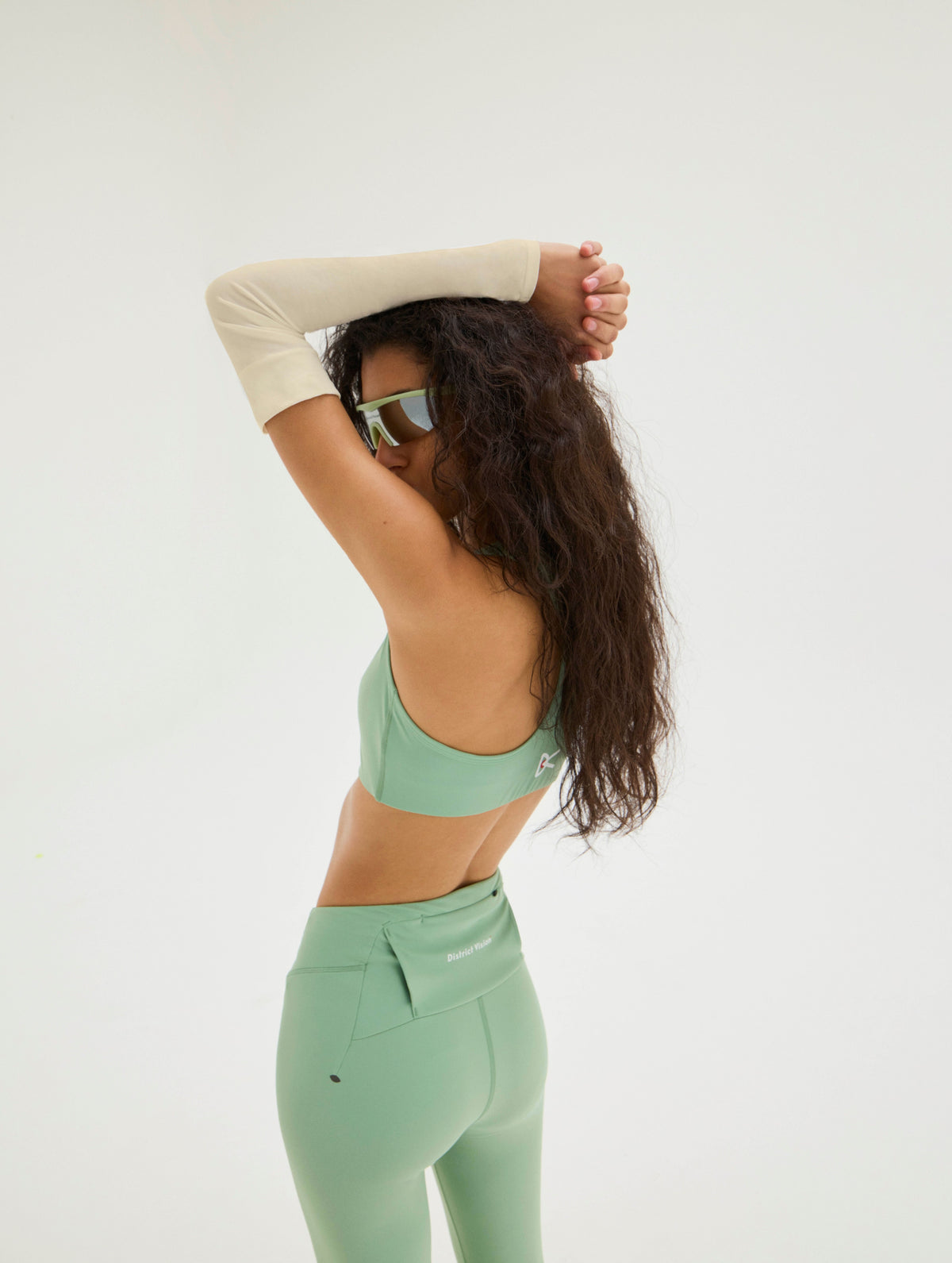 Twin Layer Medium Support Bra, Mint – District Vision