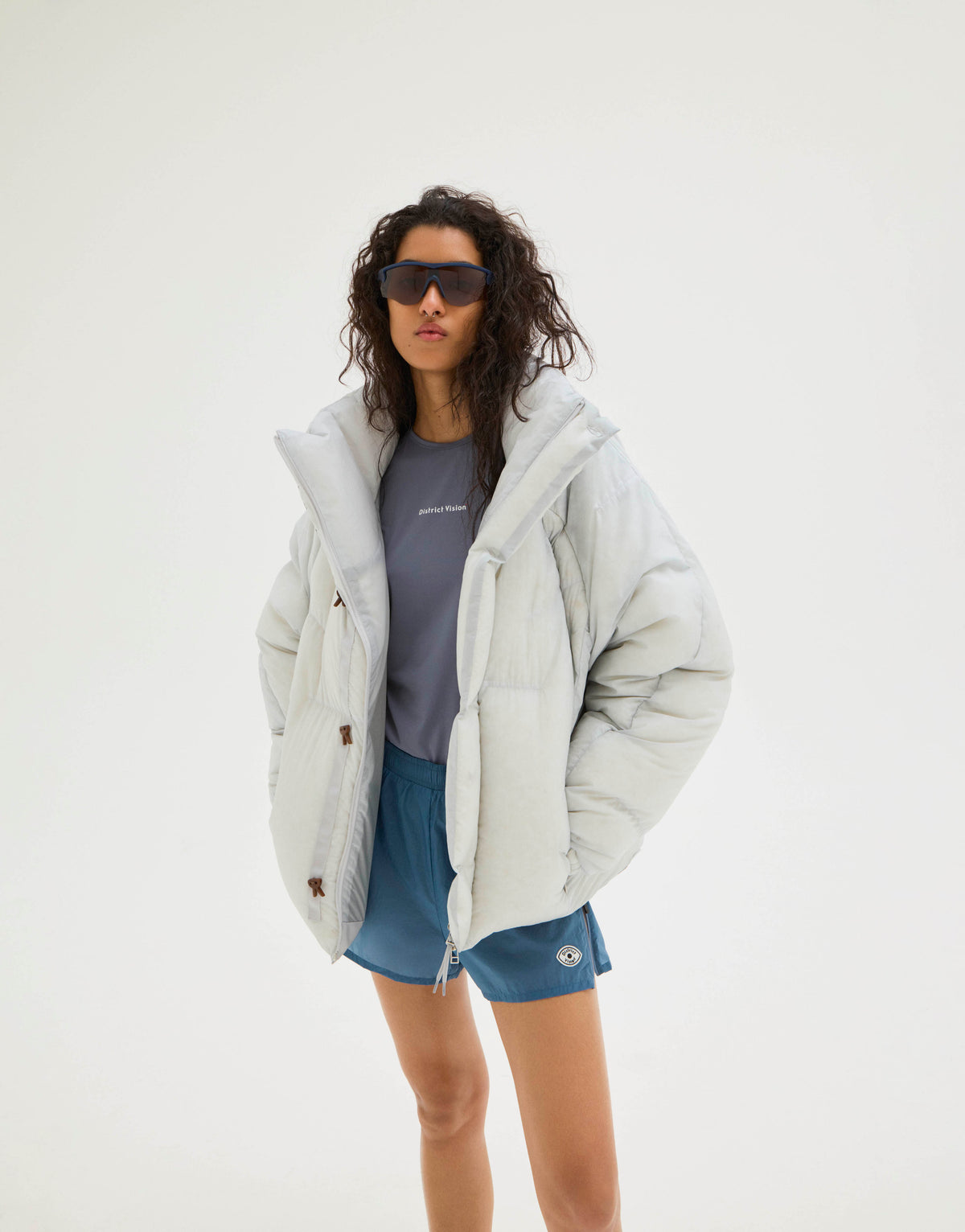 UDD DX Articulated Down Jacket, Cement, image 3 of 8