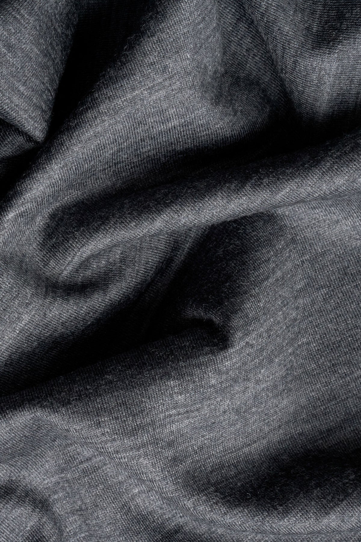 Merino Long Sleeve Tee, Dark Melange, image 4 of 4