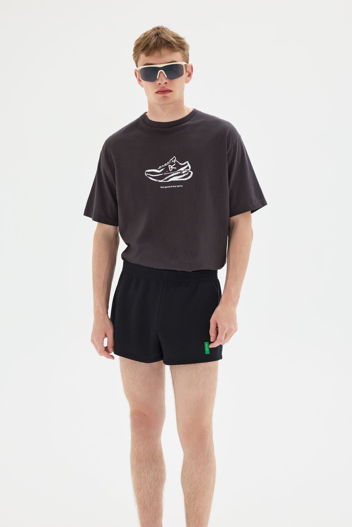 California Cotton Tee, Supershoe Vintage Black, 이미지 3/3