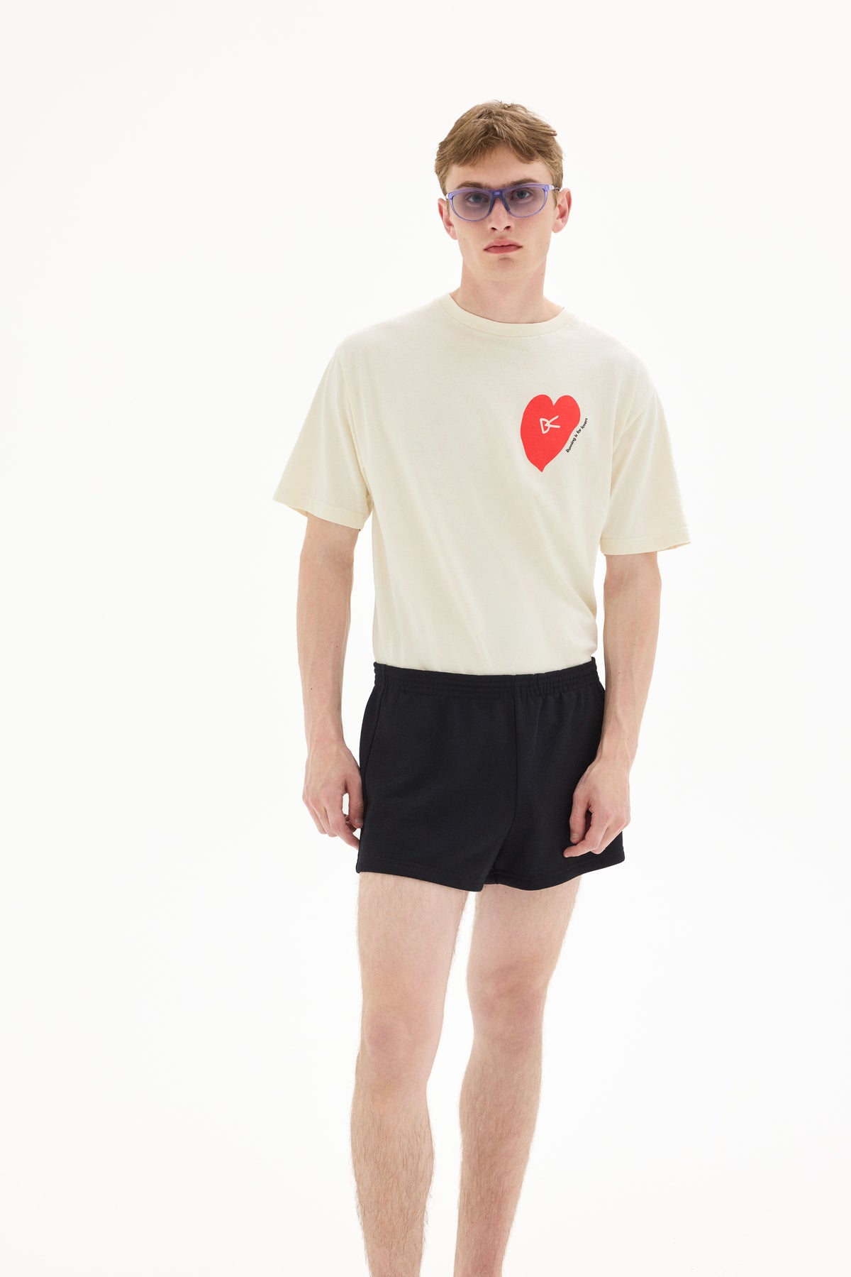California Cotton Tee, Run in Love Vintage White, 이미지 3/3