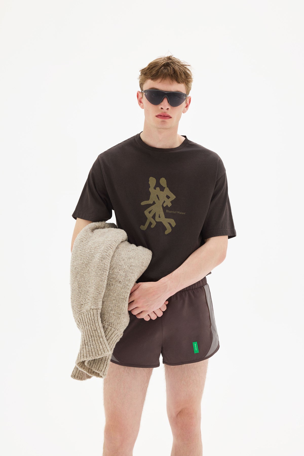 California Cotton Tee, Runners Deep Brown, 이미지 3/3