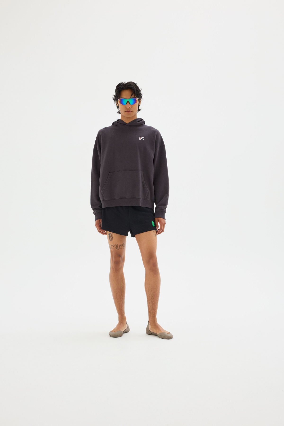 California Cotton Hoodie, Super Shoe Vintage Black, 이미지 3/3