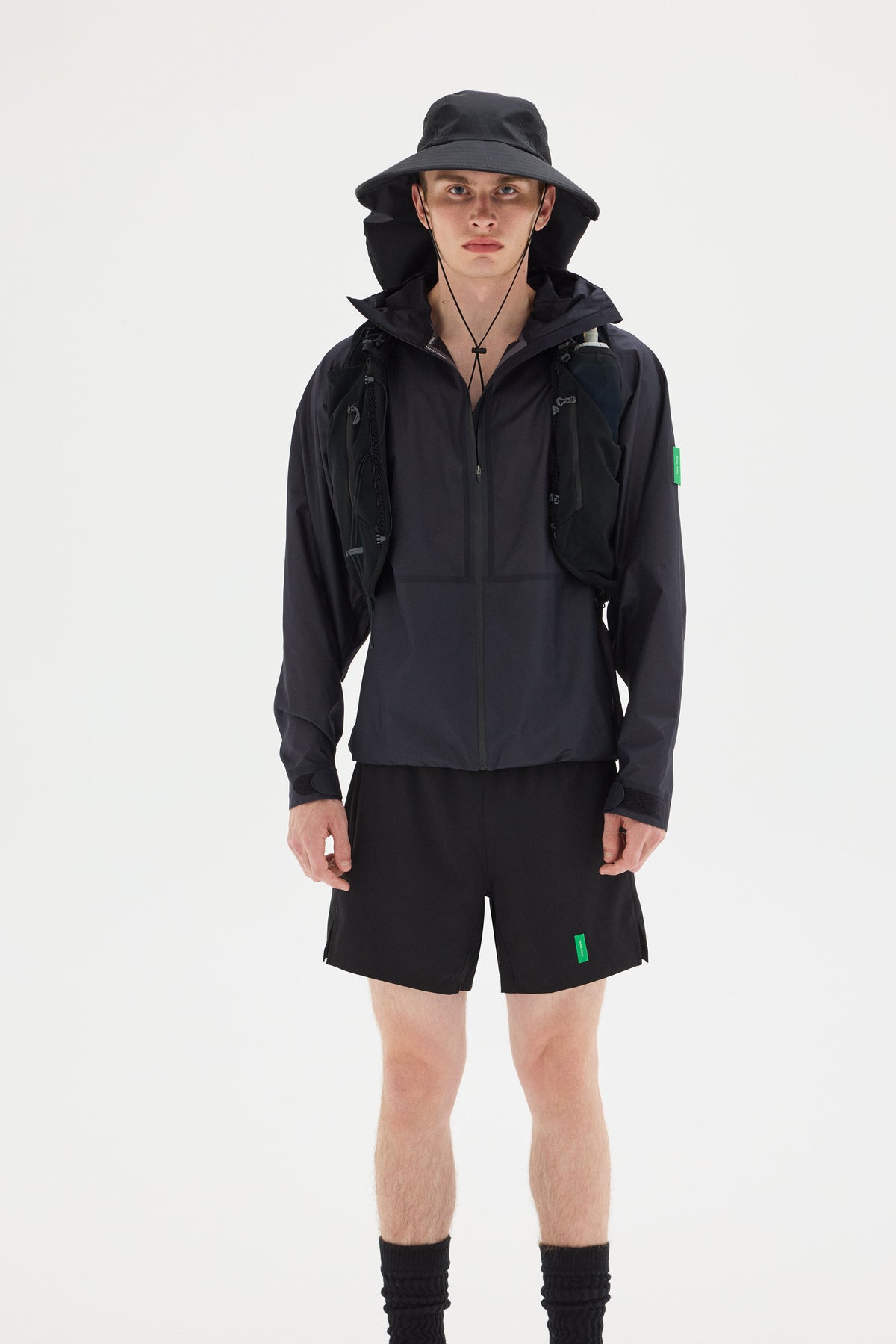 7" Training Shorts, Black, image 3 of 4