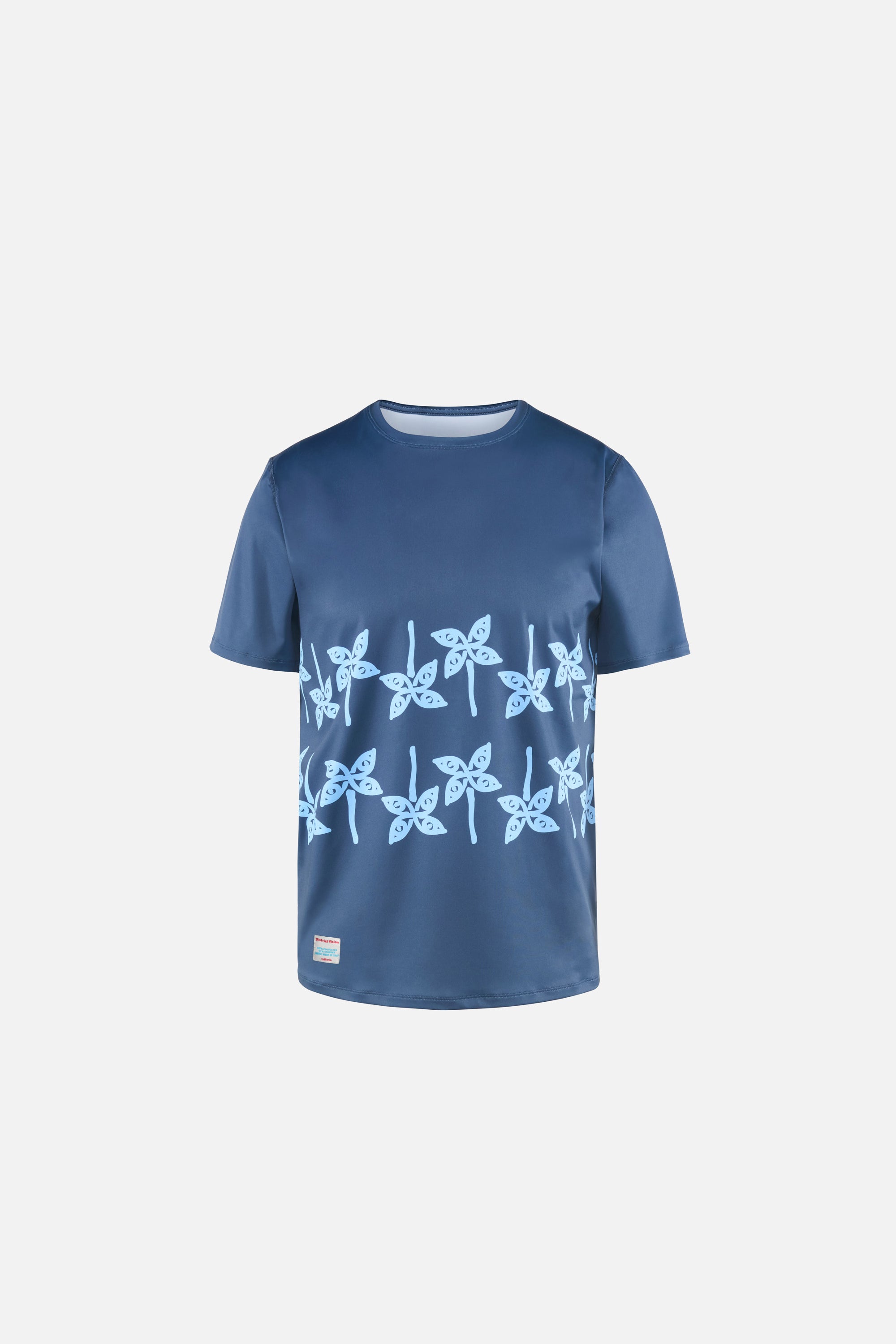 【新品】 District Vision ティーシャツ District Vision ロゴ Tシャツ | パープル | FARFETCH JP