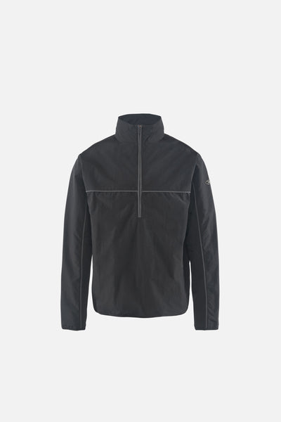 Recycled Half Zip Shell, Black – District Vision