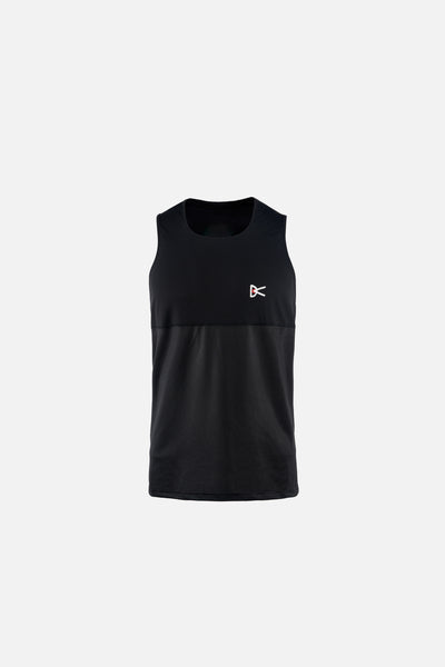 トップス District vision Panelled Mesh Singlet Paneled Mesh Singlet, Black – District Vision