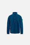 Half-Zip Nylon Windbreaker, Coral