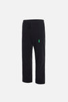 Fleece Track Pants, Black
