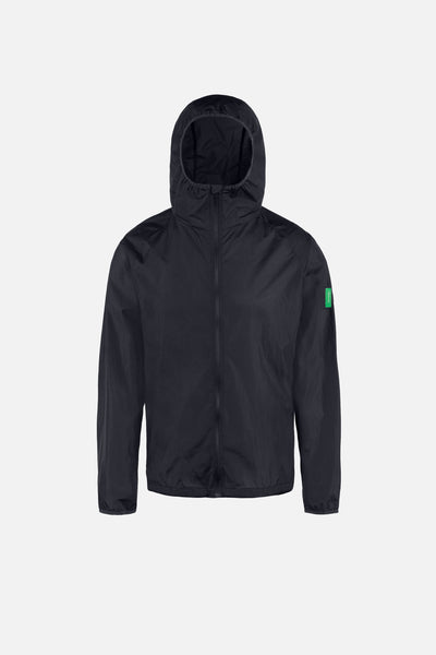 Ultralight Nylon Wind Jacket, Obsidian – District Vision