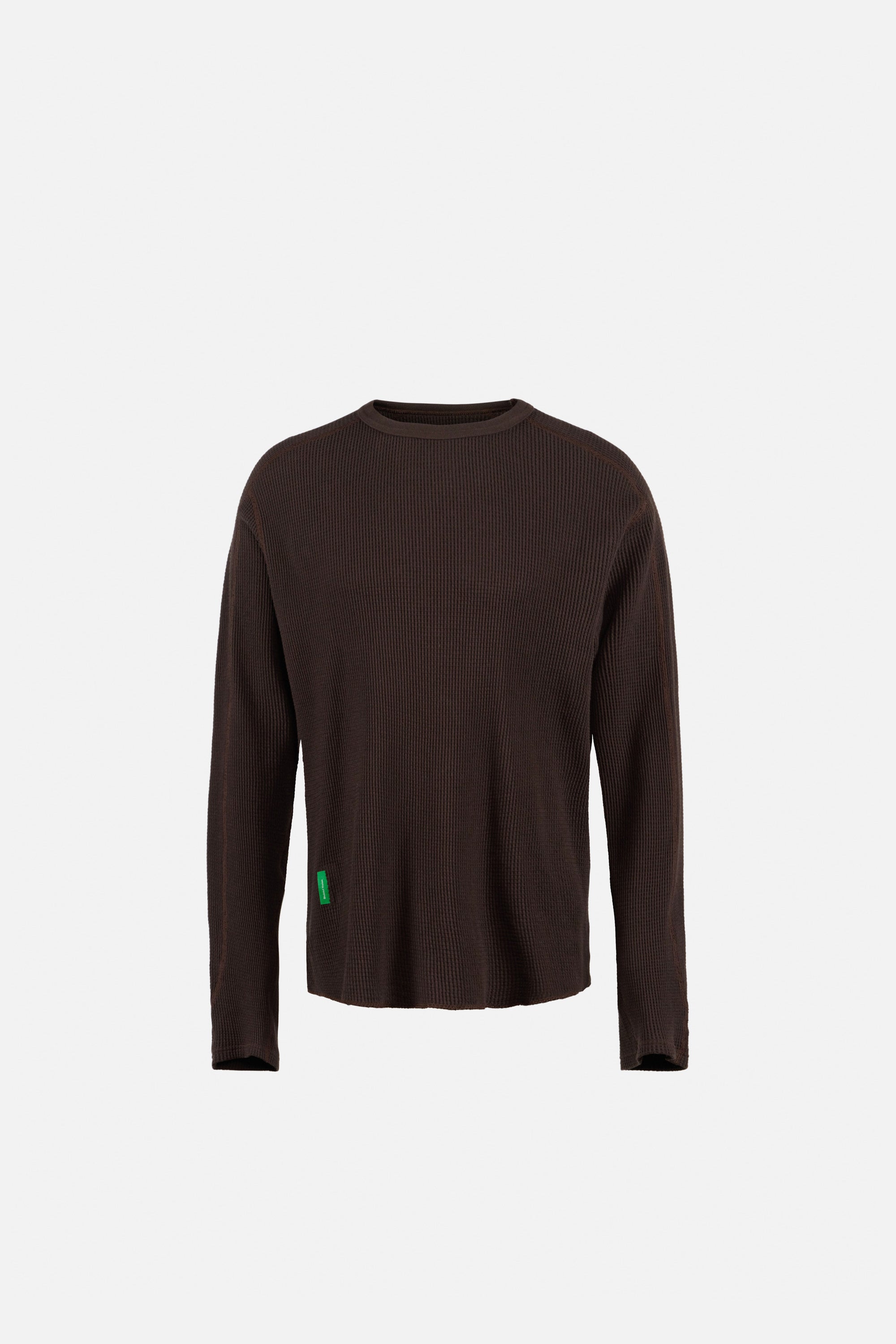 Long Sleeve Waffle Tee, Umber – District Vision