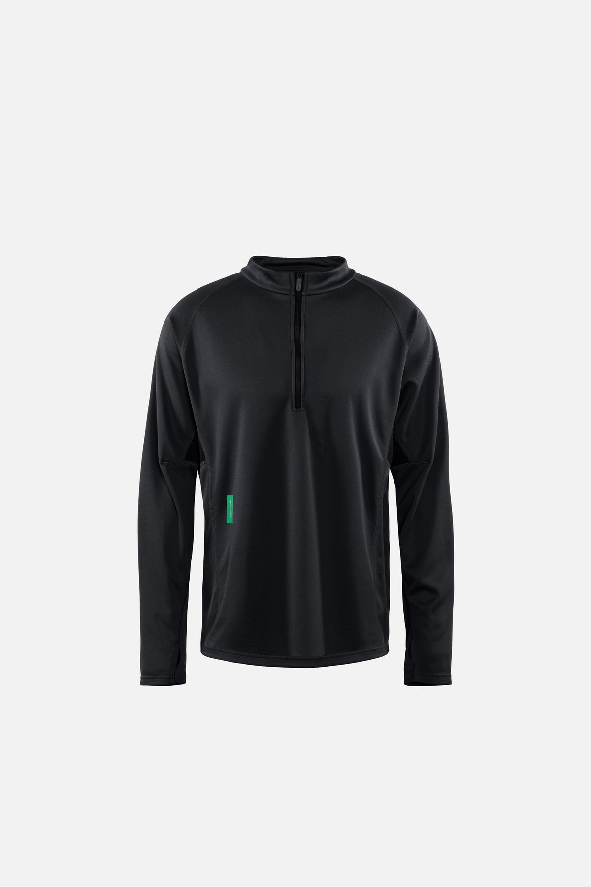 Quarter Zip Training Long Sleeve, Black, image 1 of 6