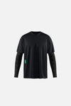 Boxy Compression Training Tee, Black/Black