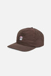 5 Panel Nylon Hat, Chakra Brown