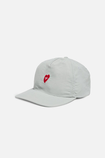 5 Panel Nylon Hat, Run In Love Grey – District Vision