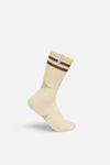 Zonal Organic Cotton Socks, Sand/Brown
