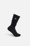 Japanese Cotton Socks, Black