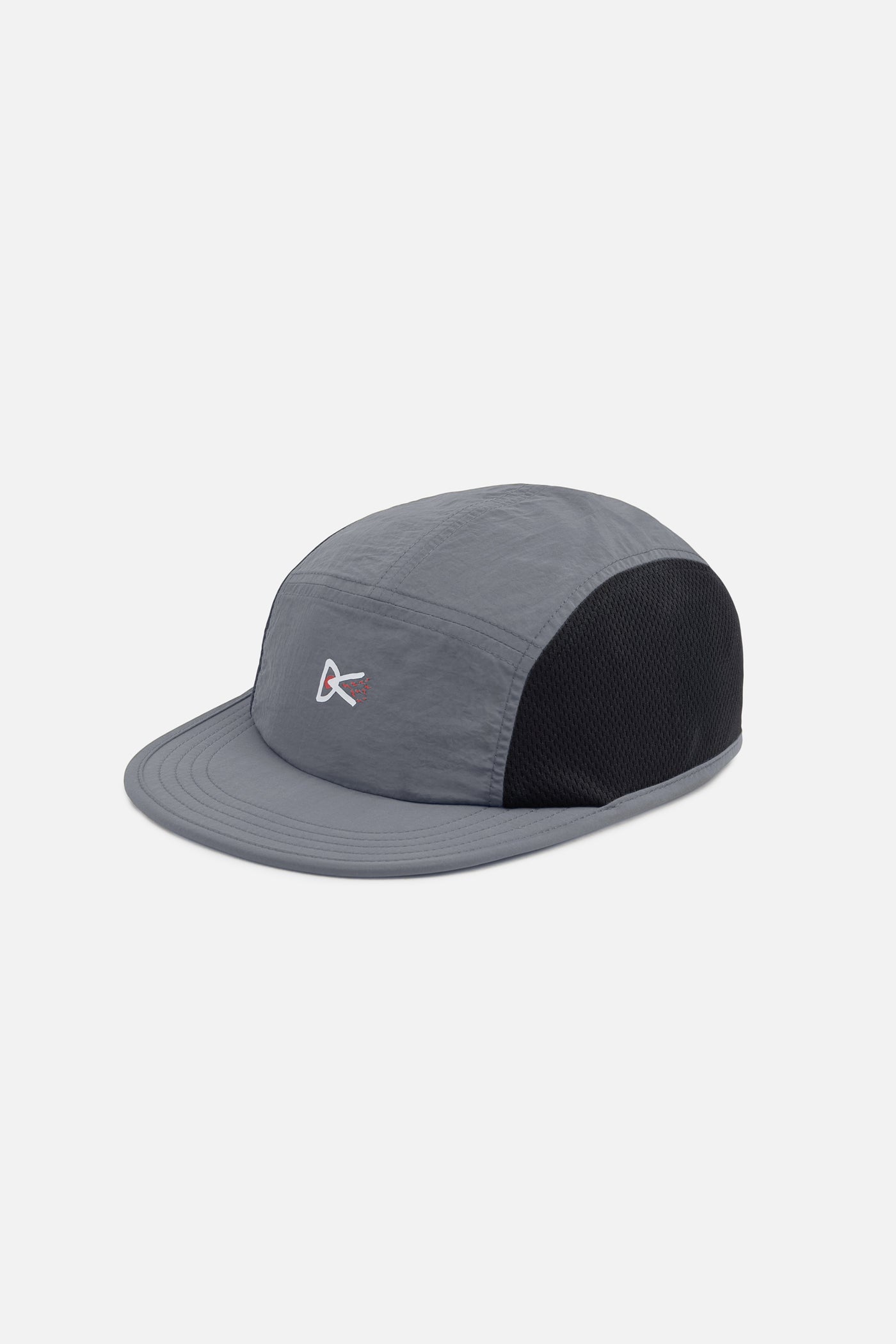 Nylon Paneled Mesh Hat, Grey – District Vision