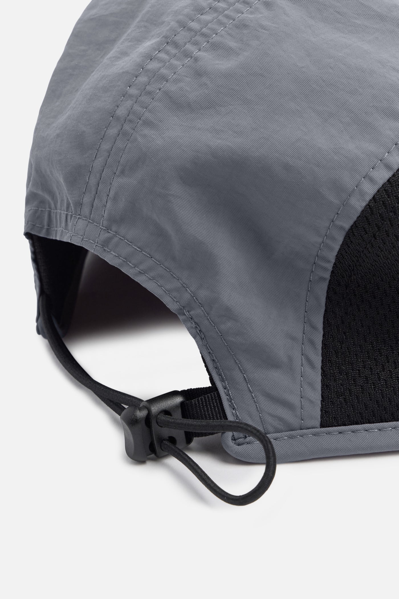 Nylon Paneled Mesh Hat, Grey – District Vision