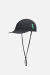 Perforated Strap Hat, Black