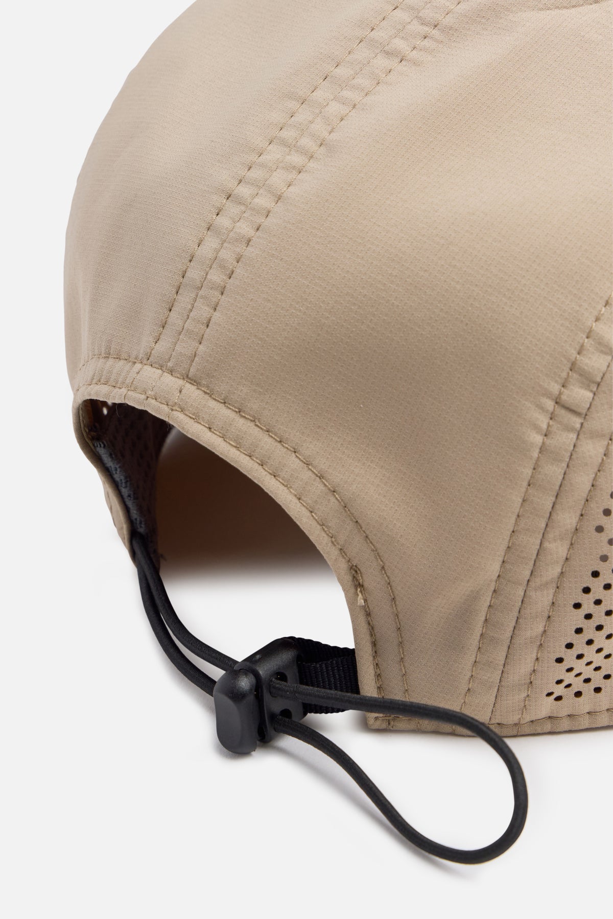 Perforated Strap Hat, Khaki, image 2 of 4