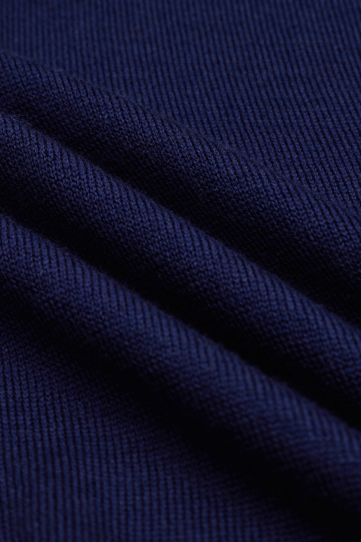 Merino Wool Quarter Zip Sweater, Navy, image 6 of 6