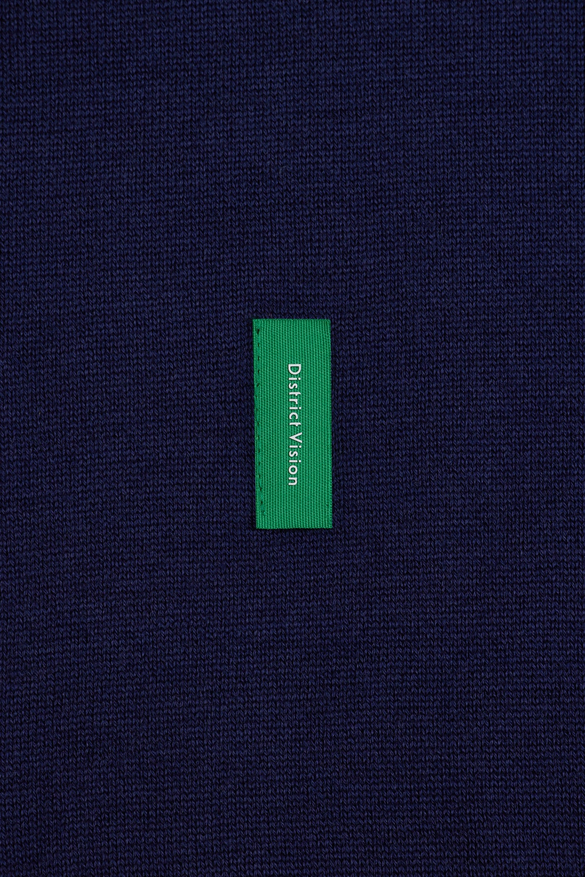 Merino Wool Quarter Zip Sweater, Navy, image 5 of 6
