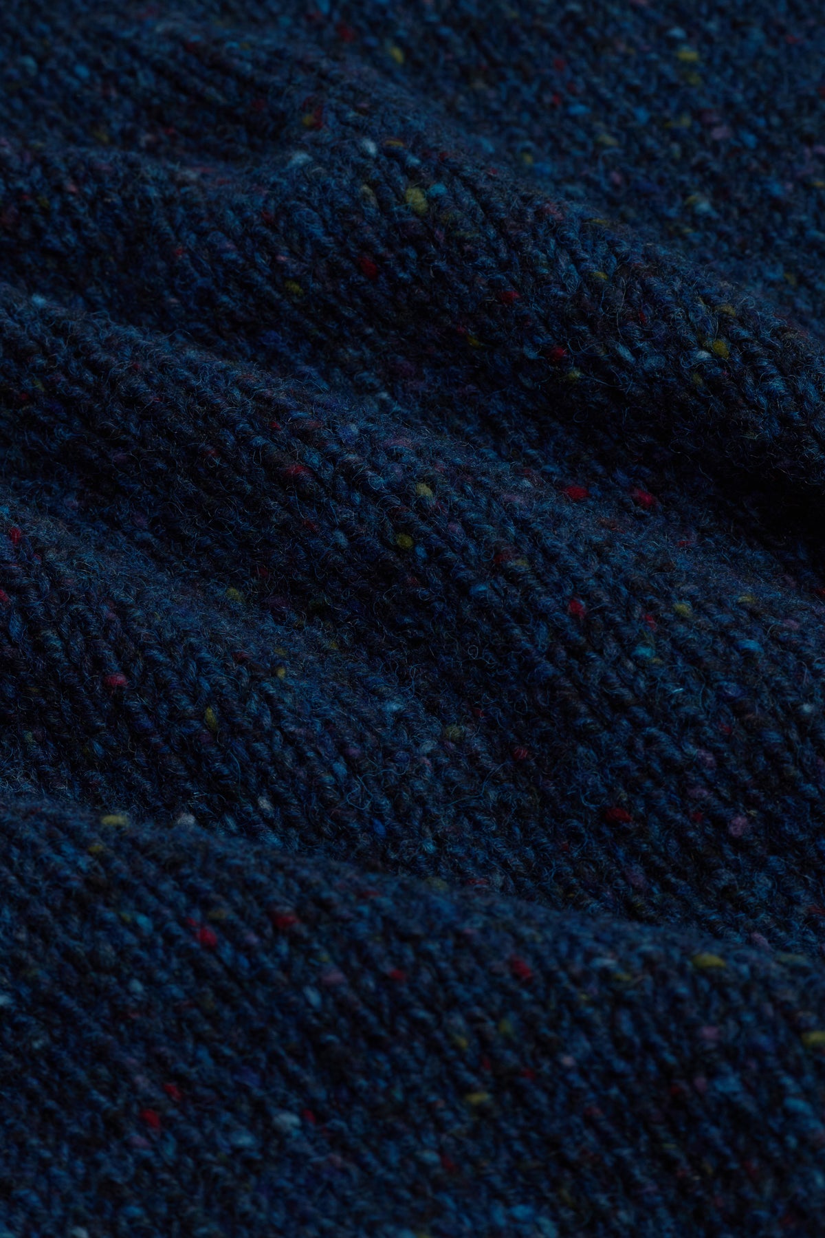 Kilcarra Wool Cardigan, Midnight Tweed, image 8 of 8